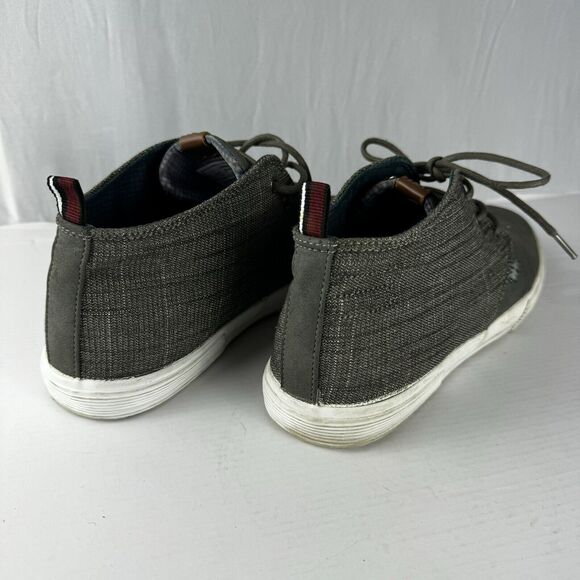 Ben Sherman Men’s Casual Sneakers Size 11, Grey Fabric/PU Upper, Trendy Design - Picture 5 of 16